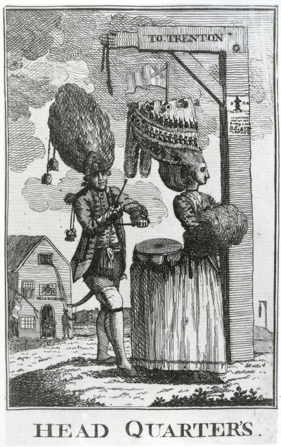 Cuartel General, 1777 de English School