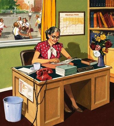 Directora de una escuela de English School