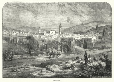 Hebrón (grabado) de English School