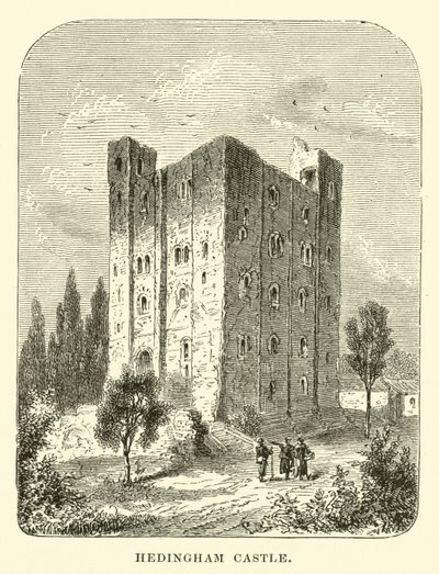 Castillo de Hedingham de English School