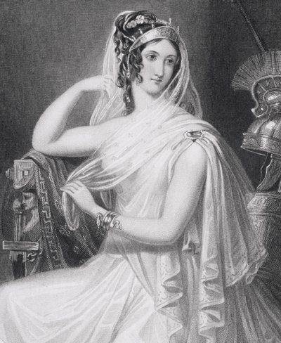 Helena de Troya, c.1845 de English School