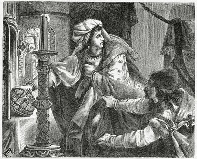 Helene Kottanerin roba la corona de San Esteban en 1440 de English School