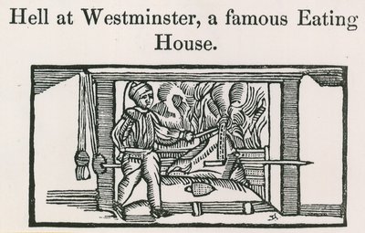 Hell at Westminster, una famosa casa de comidas de English School