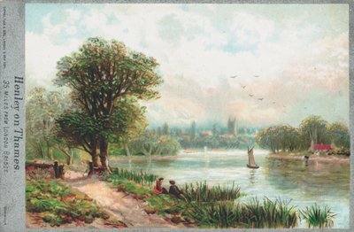 Henley en el río Támesis de English School