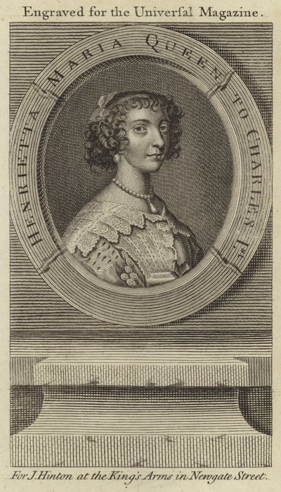 Henrietta Maria, Reina de Carlos I de English School