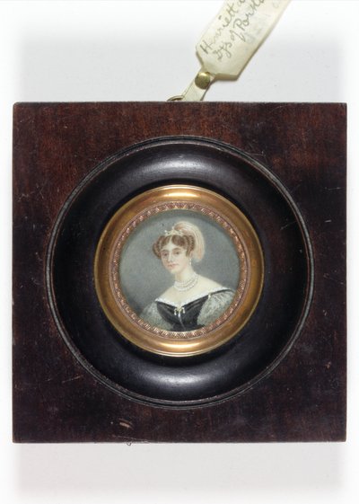 Henrietta Scott, marquesa de Titchfield, luego duquesa de Portland (esmalte) de English School