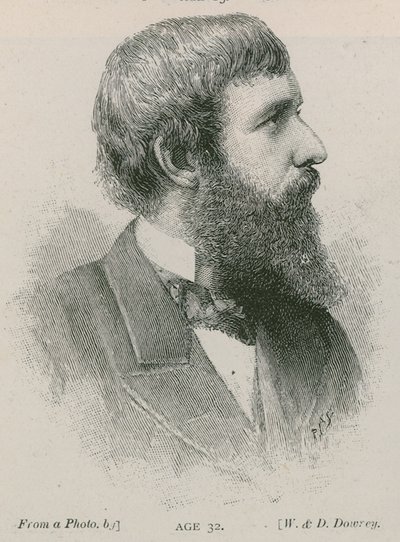 Henry Arthur Jones, dramaturgo, a los 32 años de English School