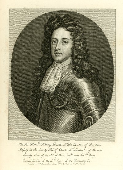 Henry Booth, Lord Delamer de English School