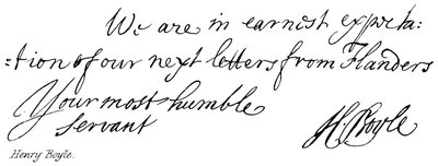 Henry Boyle de English School