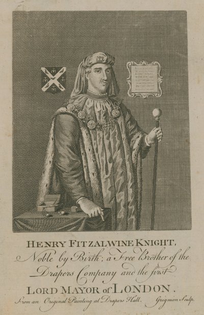 Henry Fitzalwine, el primer Alcalde de Londres de English School