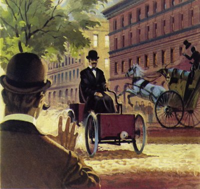Henry Ford produjo su primer coche hecho a mano en 1892 de English School