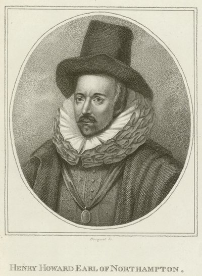 Henry Howard, Conde de Northampton (grabado) de English School