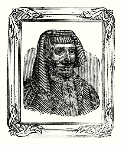 Enrique IV nació en 1366, fue coronado en 1399 y murió en 1413 de English School
