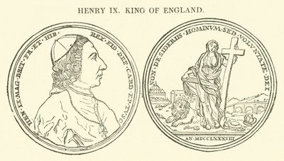 Enrique IX, Rey de Inglaterra (grabado) de English School