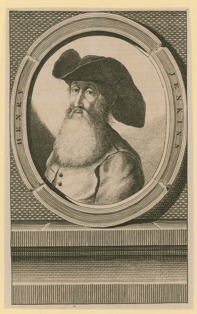 Henry Jenkins, se dice que tenía 169 años cuando murió en diciembre de 1670 de English School