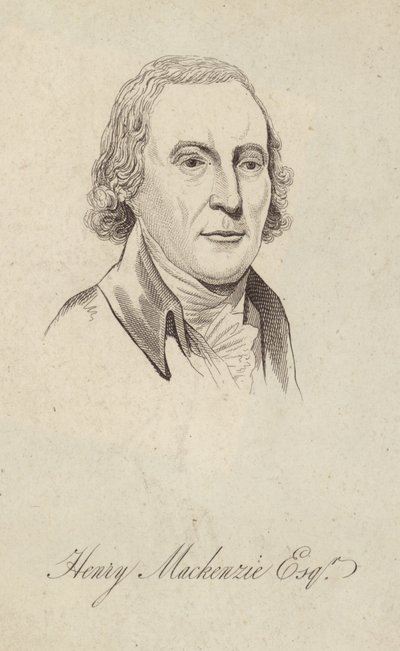 Henry Mackenzie, abogado y novelista escocés de English School