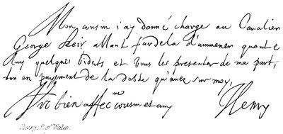 Henry, Príncipe de Gales de English School