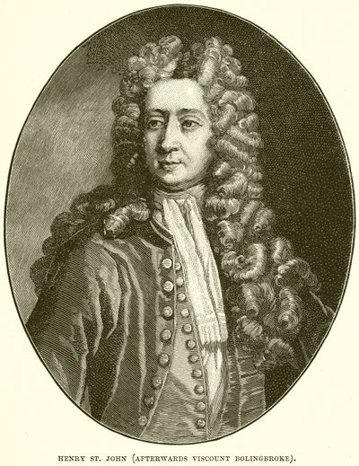 Henry St. John (posteriormente Vizconde Bolingbroke) de English School