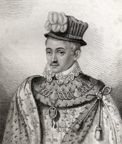 Henry Stewart, grabado por Rivers, ilustración de 