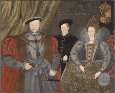 Enrique VIII, Isabel I y Eduardo VI de English School