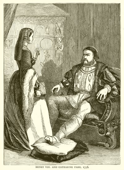 Enrique VIII y Catalina Parr, 1546 de English School