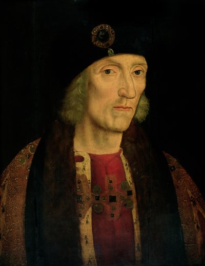 Enrique VII (1457-1509) (óleo sobre tabla) de English School