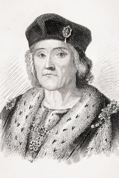 Enrique VII de Inglaterra, ilustración de 