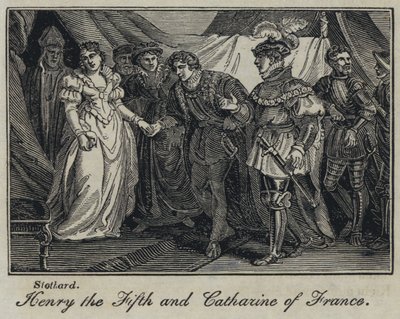 Enrique V y Catalina de Francia de English School