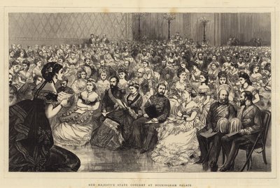 Concierto de Estado de Su Majestad en el Palacio de Buckingham de English School