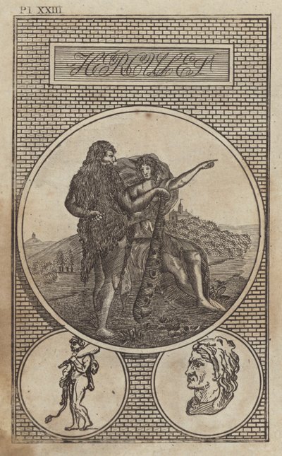 Hércules, antiguo héroe y dios romano de English School