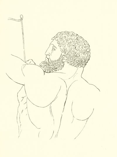 Hércules, lleno de dignidad, fuerza y valor, destruyendo calmadamente a las Estinfálides de English School