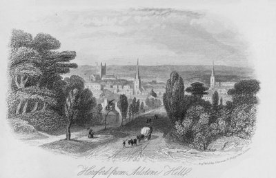 Hereford desde Ailstone Hill de English School