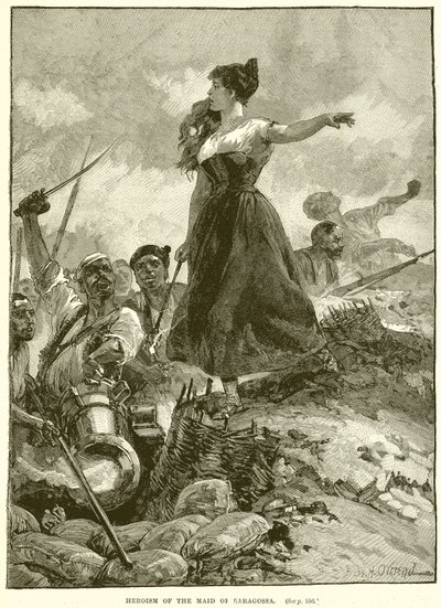 Heroísmo de la doncella de Zaragoza de English School