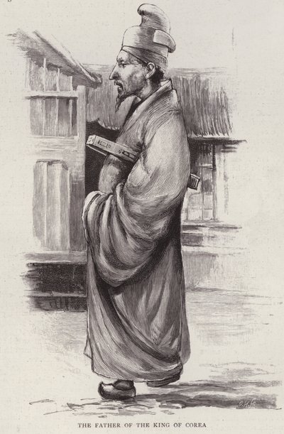 Heungseon Daewongun, padre del Rey Gojong de Corea de English School