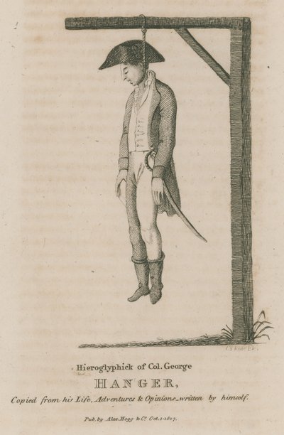 Jeroglífico del Coronel George Hanger de English School