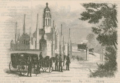 Cementerio de Highgate, Londres de English School