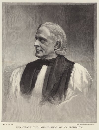 Su Gracia el Arzobispo de Canterbury de English School