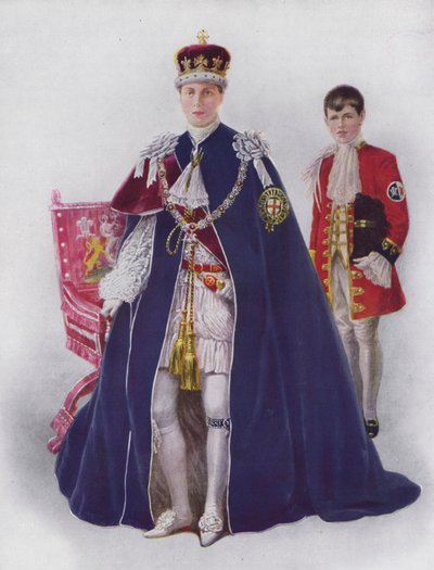Su Alteza Real el Príncipe de Gales, KG de English School