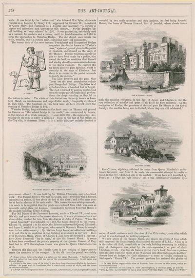 Casas Históricas en el Támesis de English School