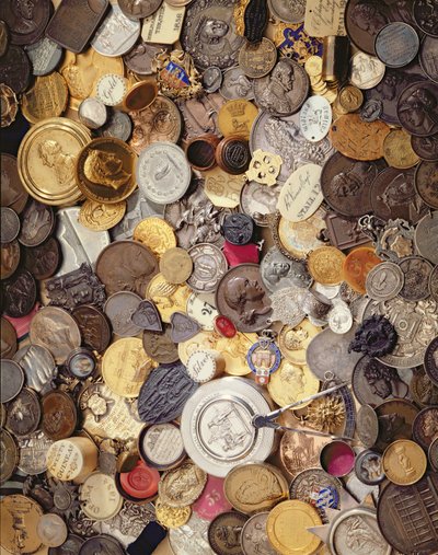 Medallas históricas, monedas e insignias, 1600-1900 de English School