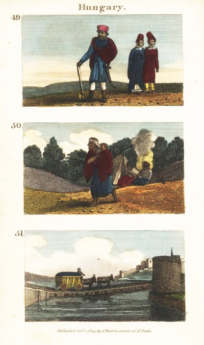 Vistas históricas de Hungría de English School
