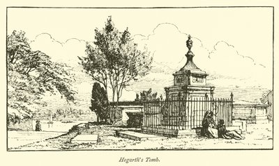 Tumba de Hogarth de English School