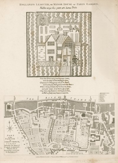 Hollands Leaguer, o Casa Solariega de Paris Garden, Christ Church, Surrey de English School