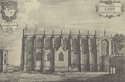 Impresión de Hollar, 1673 (grabado) de English School