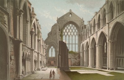 Capilla de Holyrood Edimburgo de English School