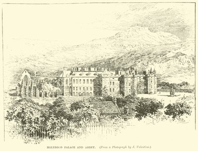 Palacio y Abadía de Holyrood de English School