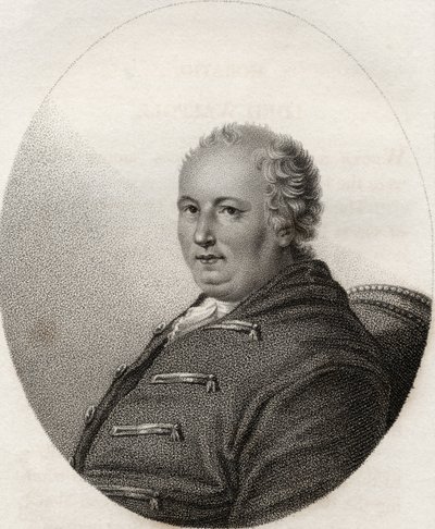 Horatio Walpole, grabado por Geremia, ilustración de 