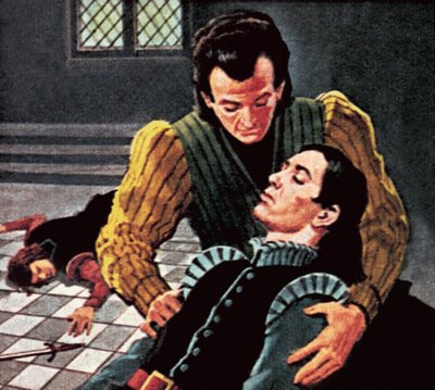 Horacio con el Hamlet moribundo de English School