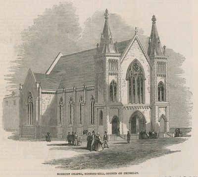 Capilla Horbury, Notting Hill, Londres de English School