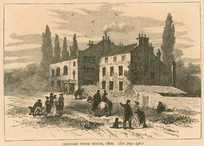 Casa Hornsey Wood, Londres, 1800 de English School